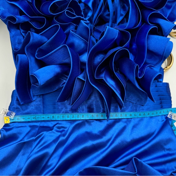 🆕 BRONX & BANCO 🧿 NWOT Aurora Cobalt Blue Gown, Sz M / US 6 - Picture 16 of 17